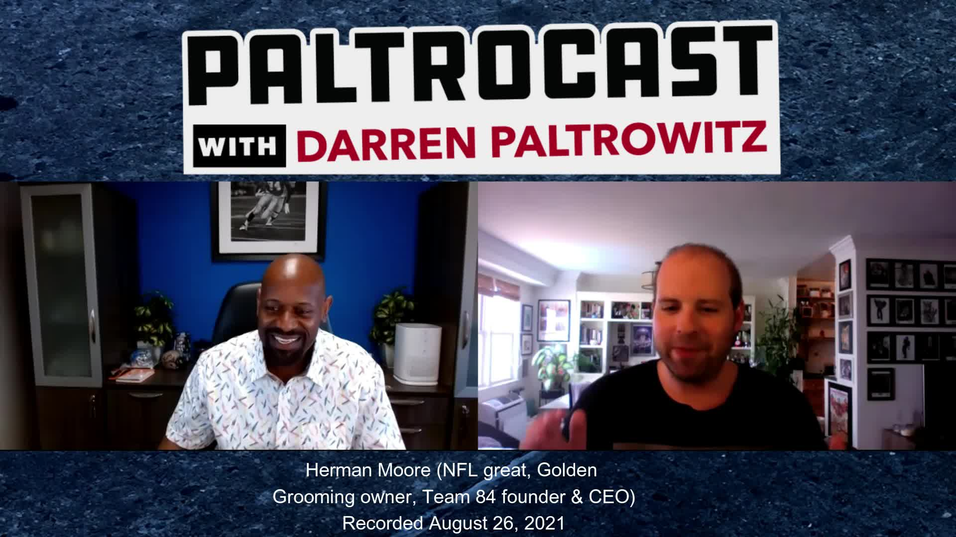 Thumbnail image for Paltrocast: NFL legend Herman Moore and filmmakers of "Under The Volcano"
