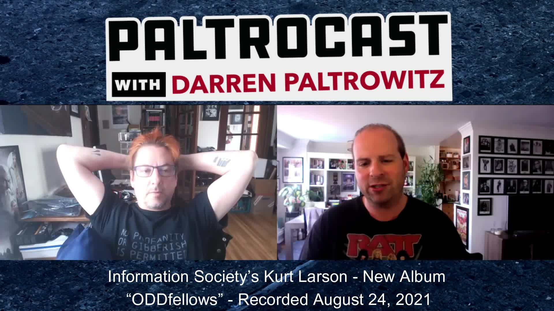 Thumbnail image for Paltrocast: drummer Carmine Appice and Information Society singer Kurt Larson