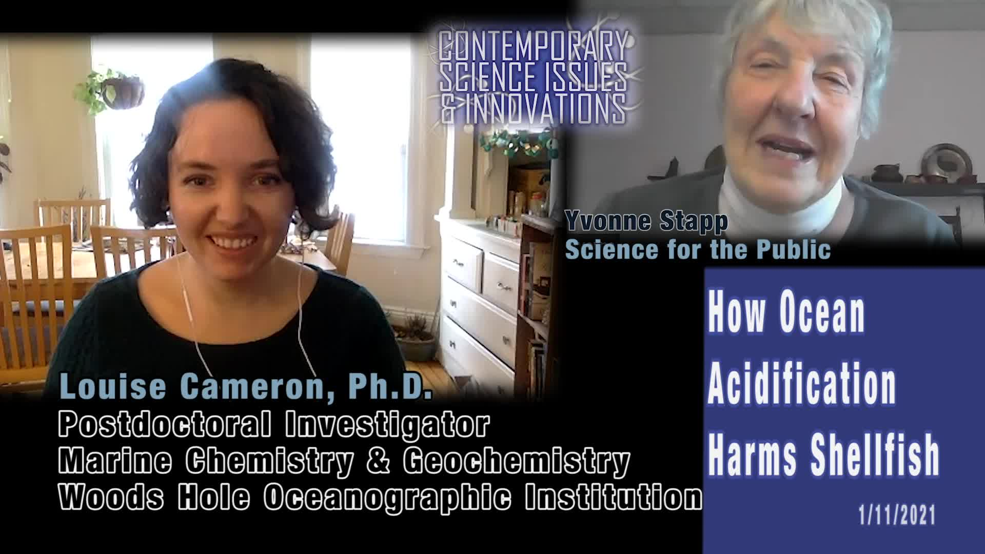 Thumbnail image for Contemporary Science Issues and Innovations - Ocean Acidification Harms Shellfish
