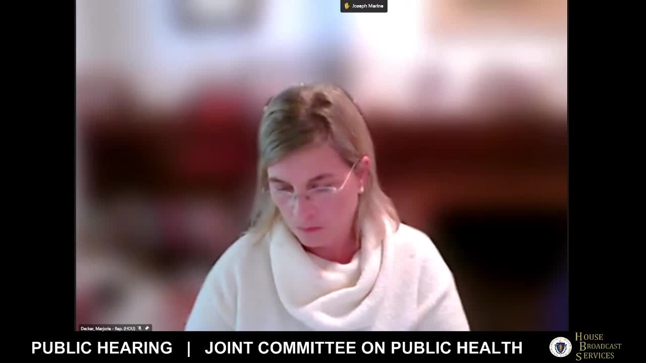 Thumbnail image for MA Joint Committee on Public Health, Oct 1 Pt 3 of 3