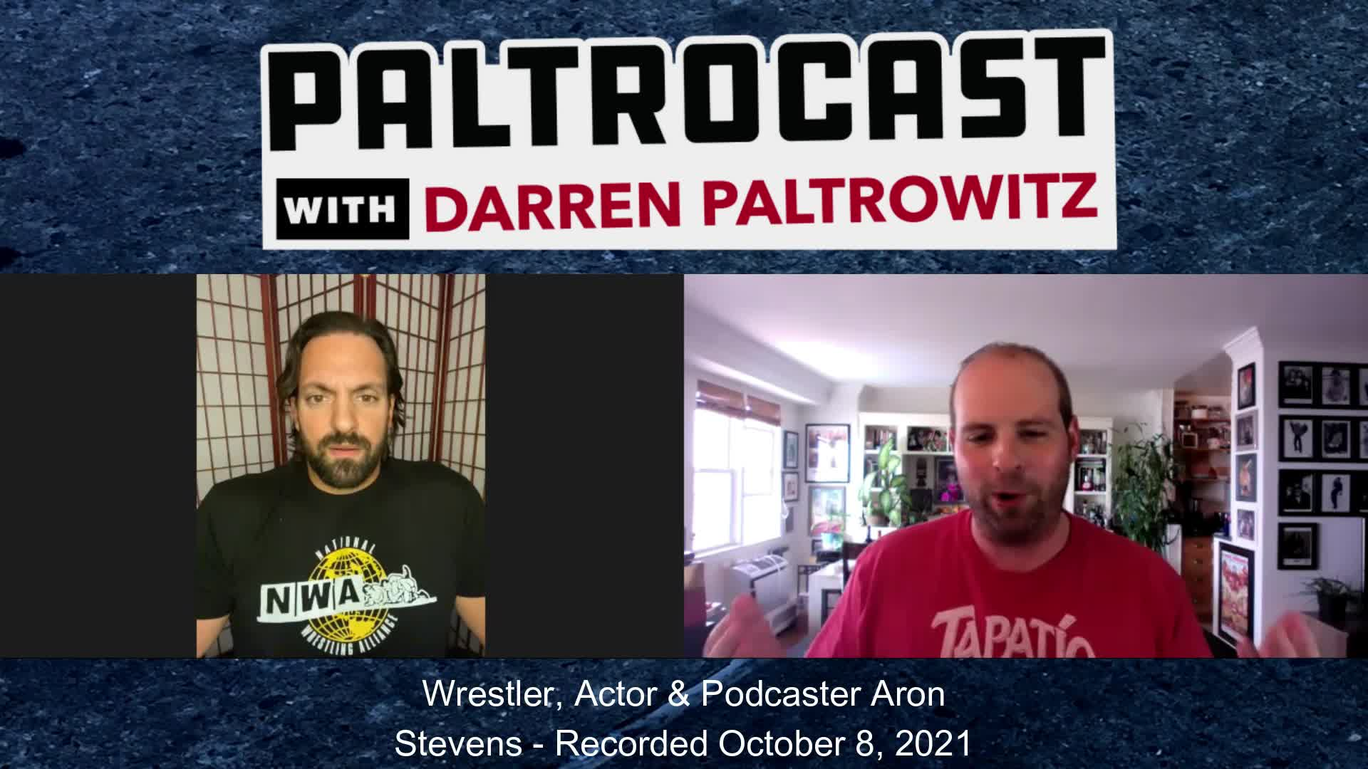 Thumbnail image for Paltrocast: actor, podcaster and wrestler Aron Stevens