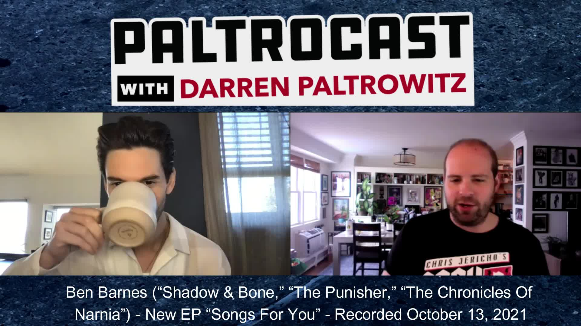 Thumbnail image for Paltrocast: Actor & musician Ben Barnes, actor & author Jonathan Bennett