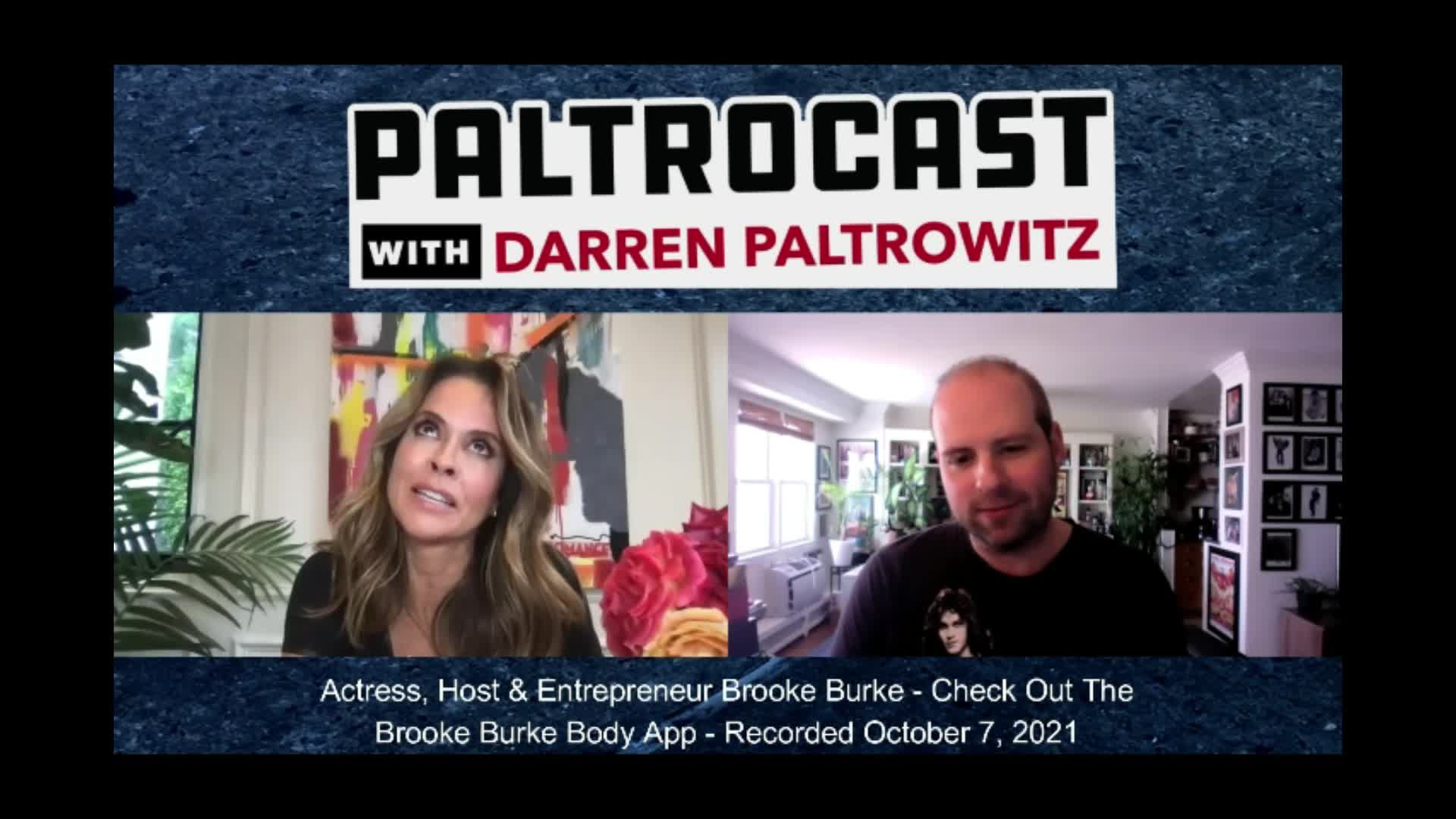 Thumbnail image for Paltrocast: Actress, model and fitness entrepreneur Brooke Burke, actor and horror icon Tom Savini