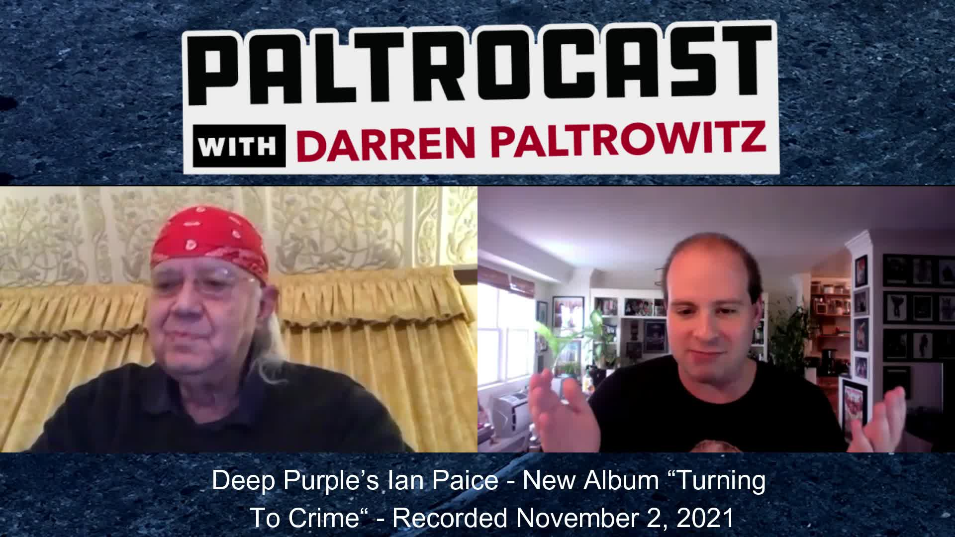 Thumbnail image for Paltrocast: Deep Purple drummer Ian Paice and original Blue Oyster Cult drummer Albert Bouchard