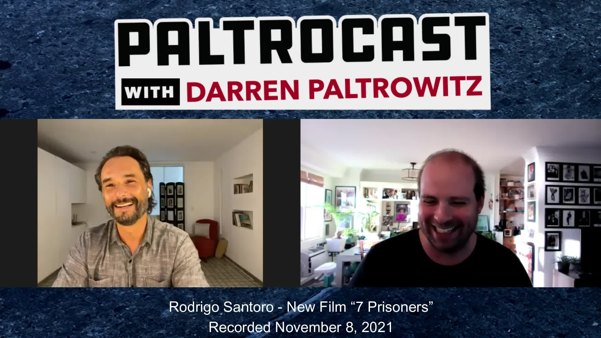 Thumbnail image for Paltrocast: actor Rodrigo Santoro and comedian/actor Rhys Darby