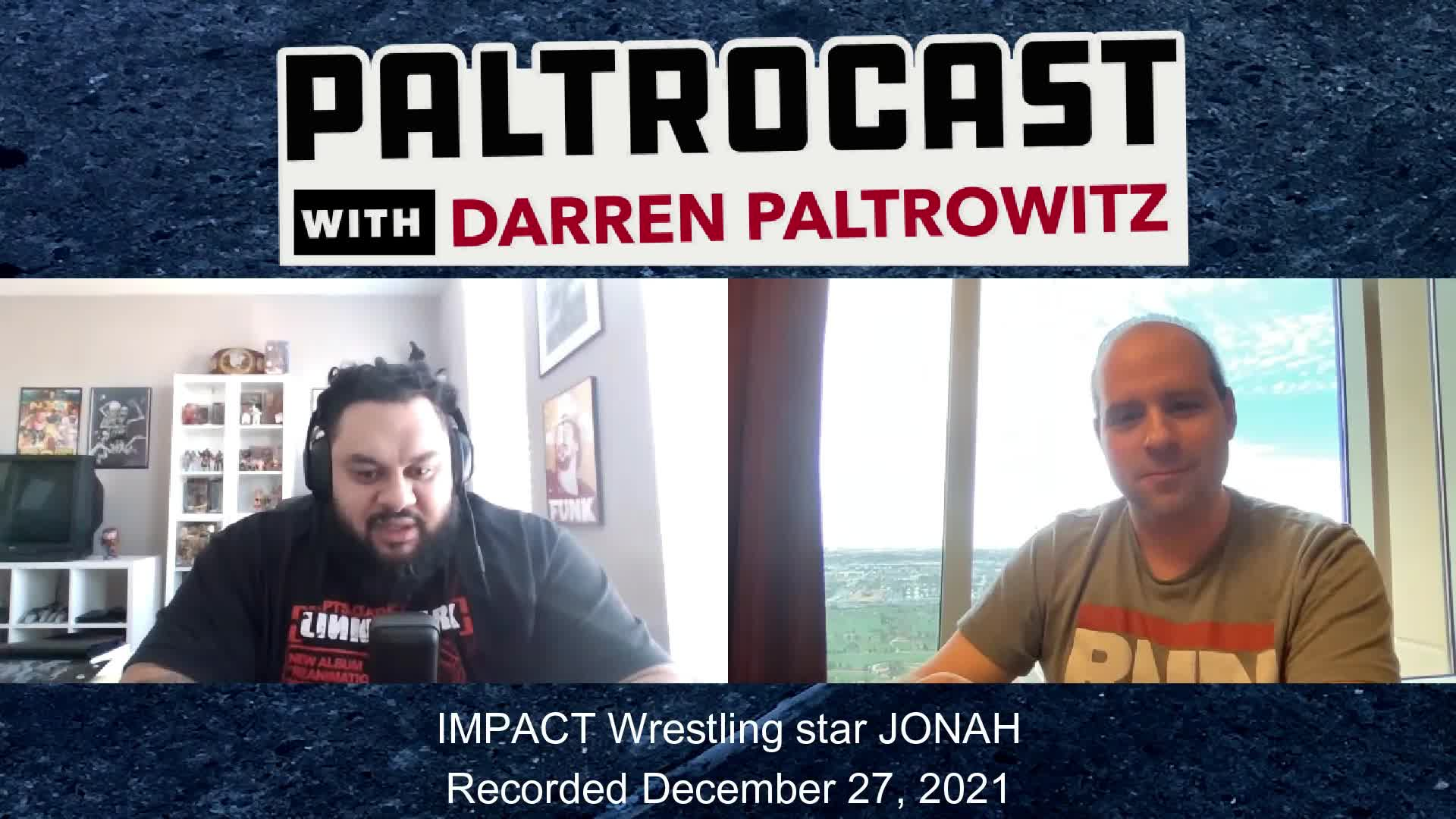 Thumbnail image for Paltrocast: IMPACT Wrestler JONAH, artist Shavante Royster & writer/director/producer Jeff Valdez