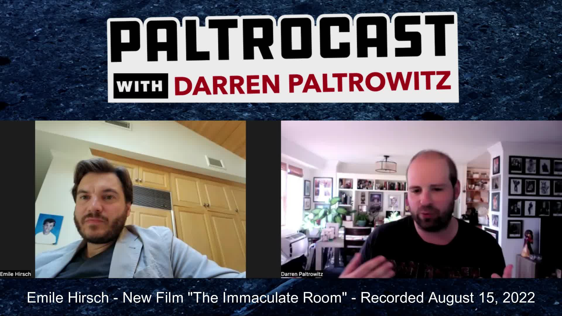 Thumbnail image for Paltrocast: actor/musician Emile Hirsch & comedian/actor Rip Micheals