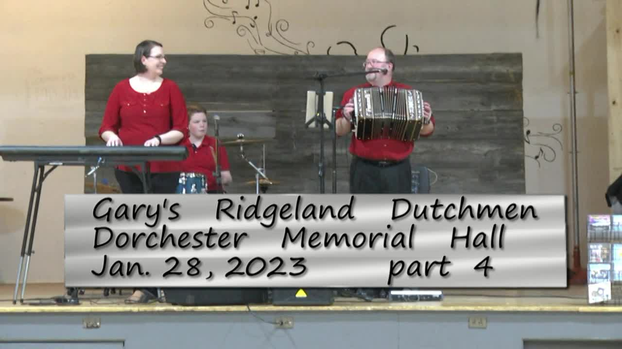 Thumbnail image for Lights Camera Polka: Gary's Ridgeland Dutchmen Dorchester pt 4