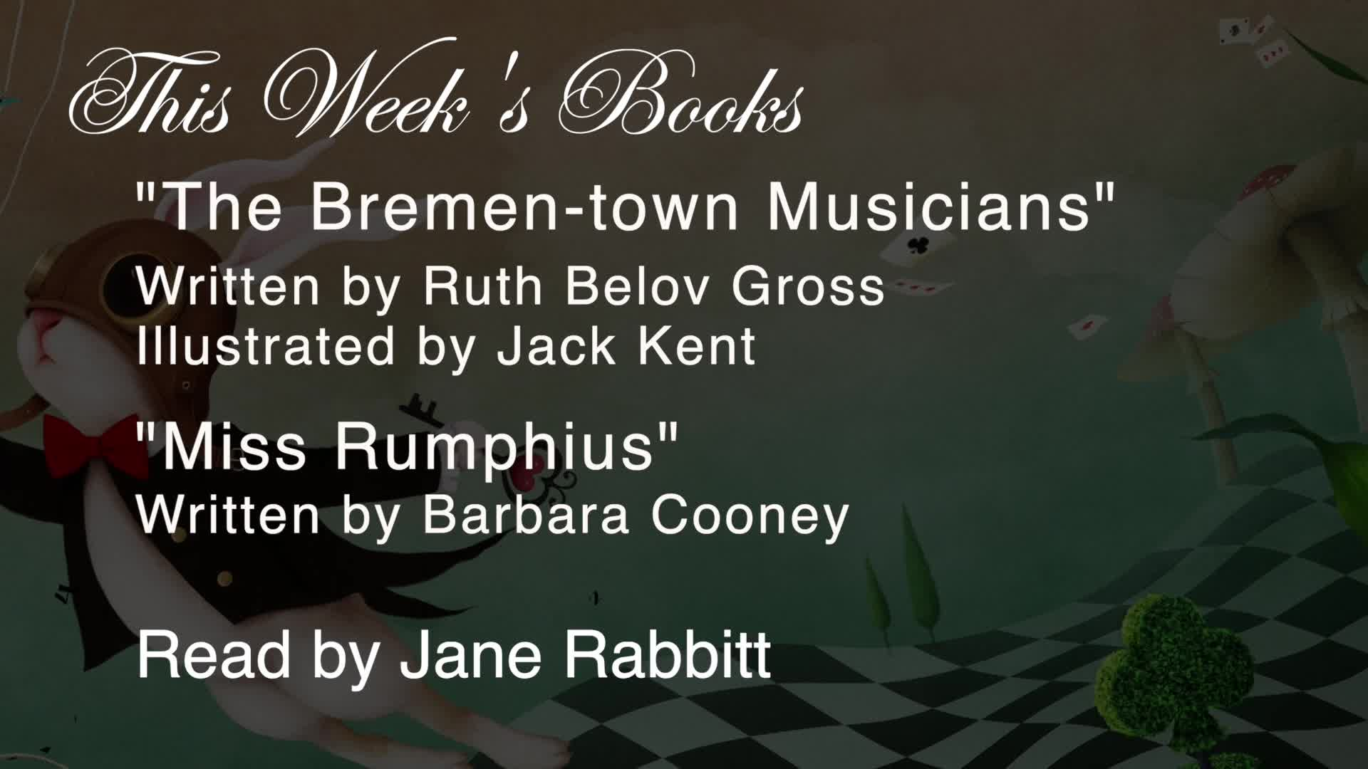 Thumbnail image for Lunenburg Storytime: The Bremen-Town Musicians, Miss Rumphius, The Very Imaptient Caterpillar and more